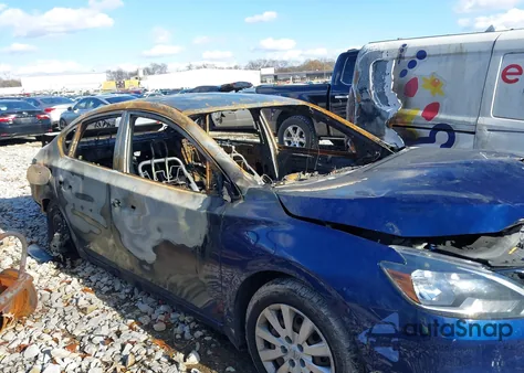 2016 Nissan Sentra S из США, поврежденный, VIN 3N1AB7AP1GY287774